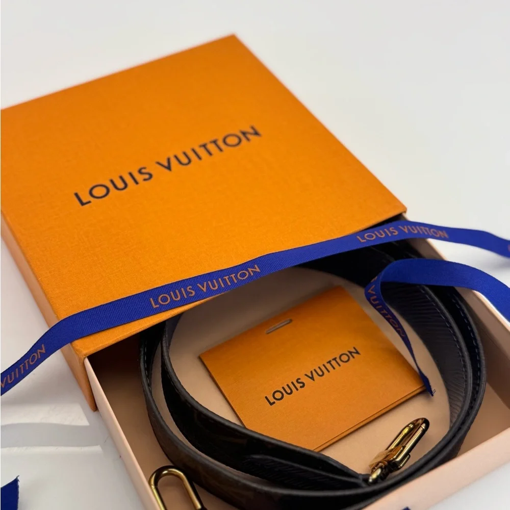Louis Vuitton Monogram Blue Epi Bandouliere Strap
